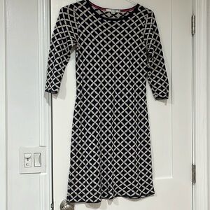 Boden super soft shift dress 3/4 sleeve